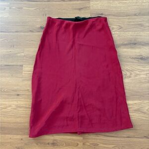 Comrags Gunhouse and Cornish 100% Silk Midi Slip Skirt